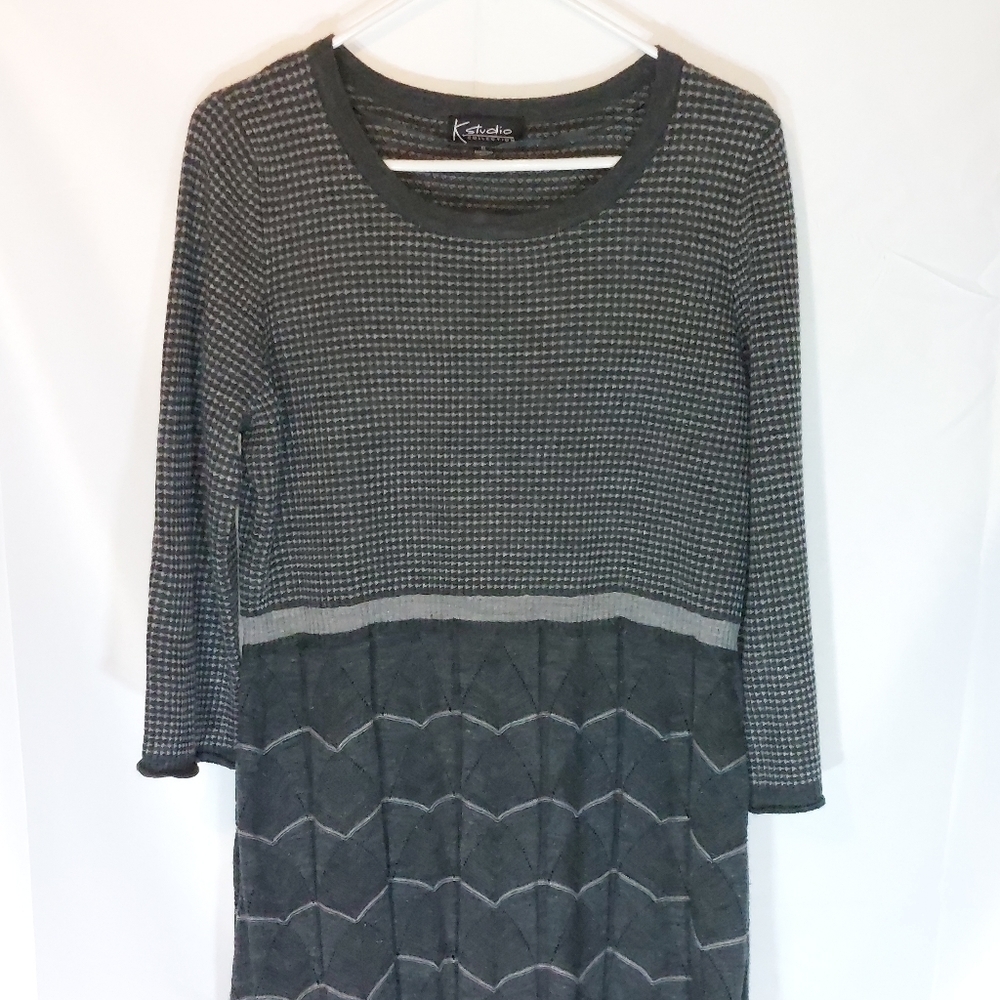 K Studio Collections Women's Dress Grey